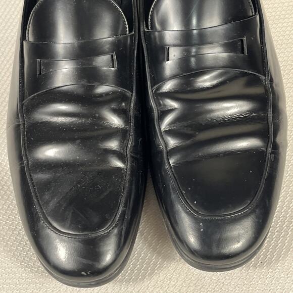 Ermenegildo Zegna Black‎ Patent Leather Loafers, Size 8.5 main image 11
